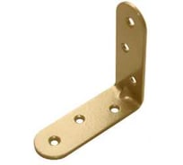 Уголок мебельный DOMART 60х60х20 (5 компл. по 2 шт.) золото 4607111624864