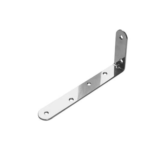 Уголок мебельный DOMART 60х140х20 (5 компл. по 2 шт.) хром 4607111625502 1