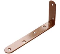 Уголок мебельный DOMART 60х140х20 (5 компл. по 2 шт.)коричневый металлик 4607111625526