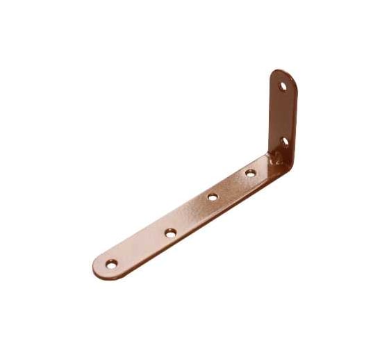 Уголок мебельный DOMART 60х140х20 (5 компл. по 2 шт.)коричневый металлик 4607111625526 1