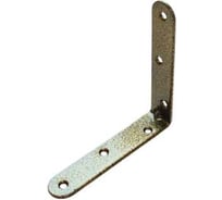 Уголок мебельный 100х100х20 (50 компл. по 2 шт) бронза антик