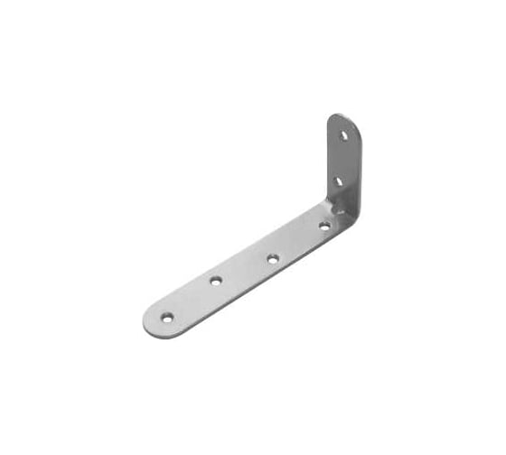 Уголок мебельный DOMART 50х110х20 (5 компл. по 2 шт.) серый металлик 4607111625632 1