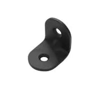 Уголок мебельный 20х20х16 (50 компл. по 2 шт) черный