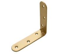 Уголок мебельный DOMART 80х80х20 (5 компл. по 2 шт.) золото 4607111624963