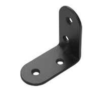 Уголок мебельный DOMART 40х40х20 (10 компл. по 2 шт.) черный 4607111624697