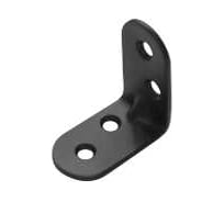 Уголок мебельный 30х30х16 (50 компл. по 2 шт) черный