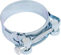 Одноболтовый силовой хомут NOVOCRAFT 56-59 мм, цинк, уп. 5 шт. RZN056059005