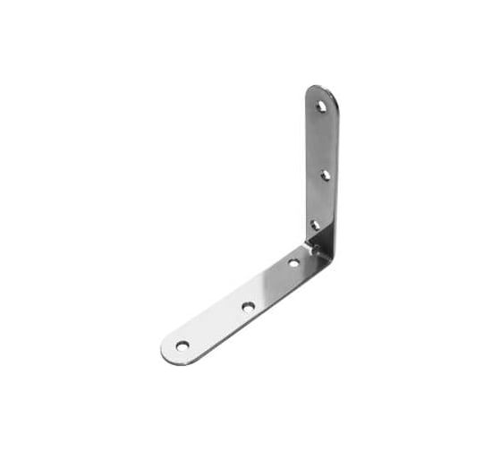 Уголок мебельный DOMART 100х100х20 ( 5 компл. по 2 шт.) хром 4607111625052 1