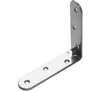 Уголок мебельный DOMART 80х80х20 (5 компл. по 2 шт.) хром 4607111624956