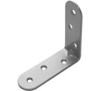 Уголок мебельный DOMART 60х60х20 (5 компл. по 2 шт.) серый металлик 4607111624888