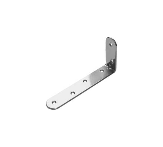 Уголок мебельный DOMART 50х110х20 (5 компл. по 2 шт.) хром 4607111625601 1