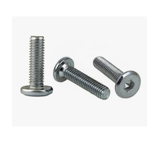 Винты мебельные 23 Болта М6 DIN7420 в органайзере НАБОР 3 1000041 1