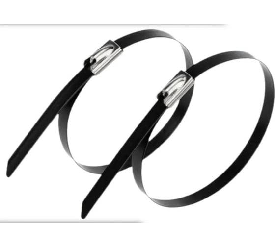 Хомут кабельный 23 Болта 4,6х150 сталь ANSI 304 с покрытием,5 шт. 1916744ф5 1