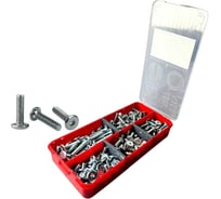 Винты мебельные 23 Болта М6 DIN7420 в органайзере НАБОР 1 1000039