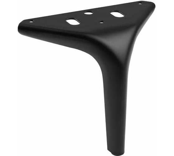 Ножка мебельная GTV STABILIS h-150мм, черный матовый NM-STABILIS-150-20M 1