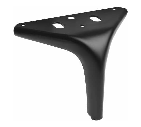 Ножка мебельная GTV STABILIS h-120мм, черный матовый NM-STABILIS-120-20M 1