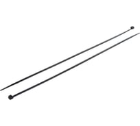 Стяжка нейлоновая чёрная пластиковая HIMPT 8х400 мм (7,6х400 мм) 100 шт 00-00010584