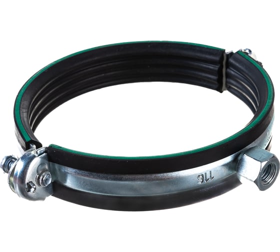 Усиленный хомут Mupro OPTIMAL M8/M10, 116-120 мм, с изол. DGL 119778.1
