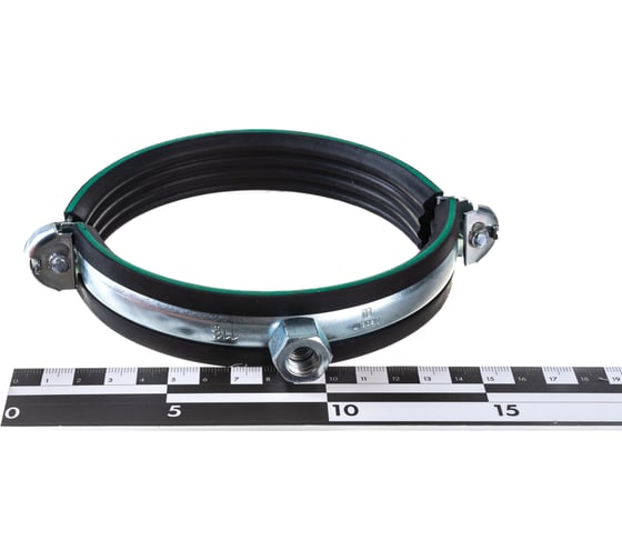 Усиленный хомут Mupro OPTIMAL M8/M10, 116-120 мм, с изол. DGL 119778.1