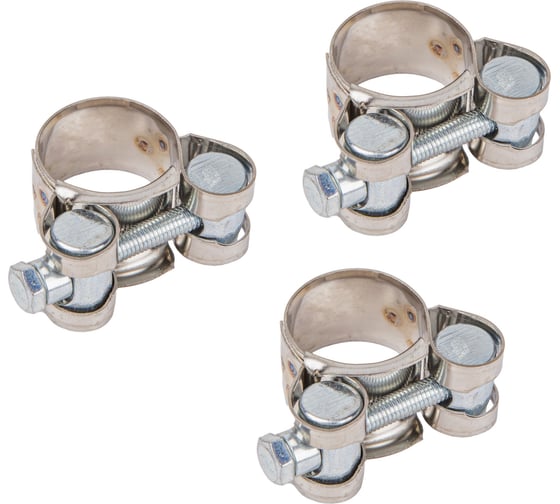 Хомут силовой MARSHALL W2 20-22, нержавеющая сталь, кратность - 5 шт, MR4302 1