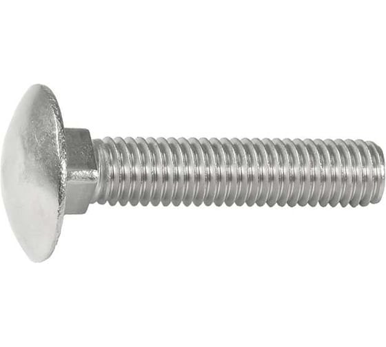 Мебельный болт ЦММ DIN603 М8х200 оцинкованный, фасовка 25 шт/1,687 кг 0Т-00006416 1