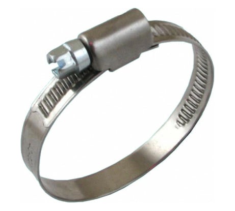 Червячный хомут CNIC 80-100/12 мм, W5 нержавеющая сталь 01E1280100 52548