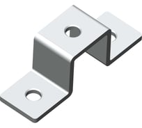 Пластина П-образная УМС 3 отверстия под профиль 41х41 2 шт. ТДЦ PP-3-41-TDZ