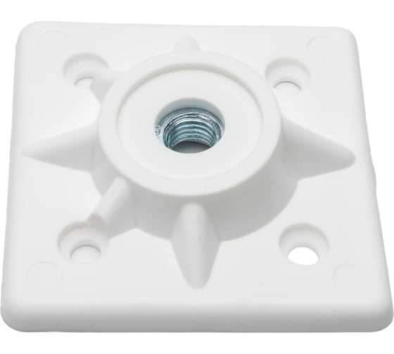Крепление ножки табурета JET FKS004 пластик, М10 мм, белый FKS004P.010WT99