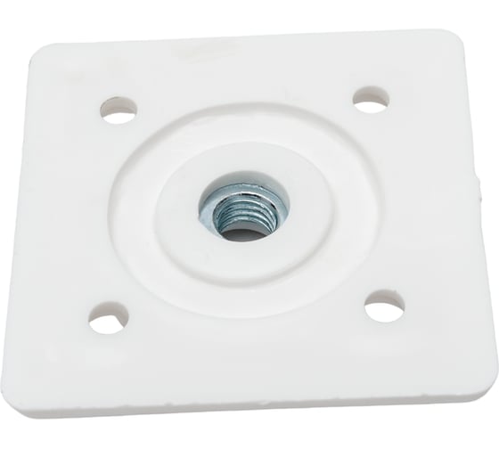 Крепление ножки табурета JET FKS004 пластик, М10 мм, белый FKS004P.010WT99