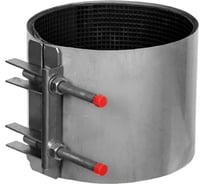 Хомут ремонтный RUTEMPO из нержавеющей стали однозамковый ОД (300-310) L=200 РА-100578