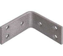 Уголок крепежный DOMART усиленный 80x80x40 (толщ.5мм) серый металлик 4660046013639