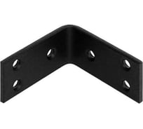 Уголок крепежный DOMART усиленный 80x80x40 (толщ.5мм) черный 4660046013615