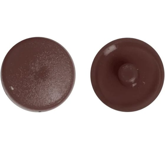 Заглушка под конфирмат КРЕП-КОМП Махагон, универсал (1000шт) 1