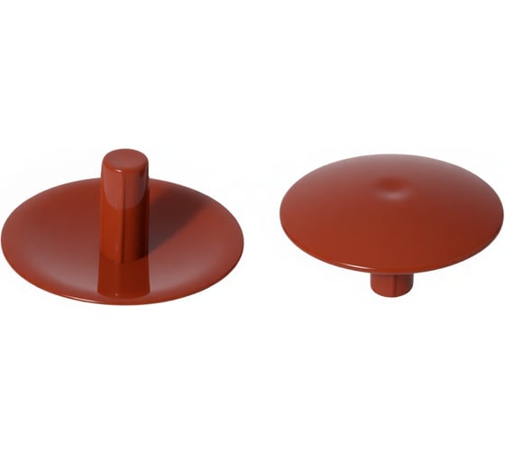 Заглушка под конфирмат КРЕП-КОМП Красный кирпич, универсал (1000шт) 1