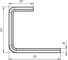 Консоль потолочная KOPOS CTSL 150 L=195 S=1,5 мм (S) компл. 4 шт. KEL-CTSL-150-S 2