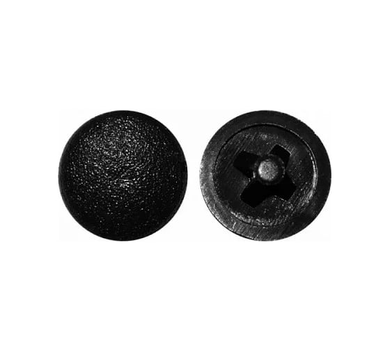 Заглушки на шуруп Element №3 (черный 1000 шт) 553580 1