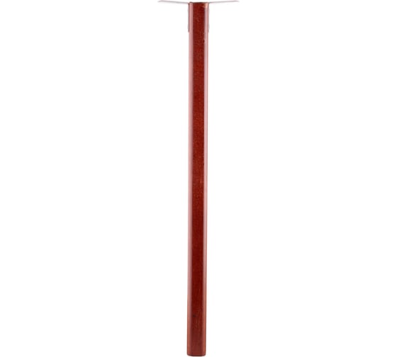 Ножка накладная Стройбат квадрат H740 дерево, под углом, нерег. (венге 20 шт) 625360 1