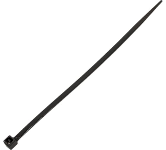 Нейлоновые стяжки FORTISFLEX НСС EasyFix 3х100, черный, 500 шт. 86217