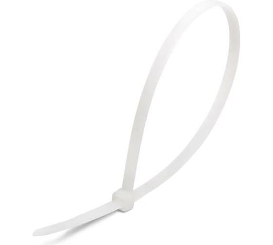Нейлоновые стяжки FORTISFLEX НСС EasyFix 3х100, белый, 500 шт. 86215