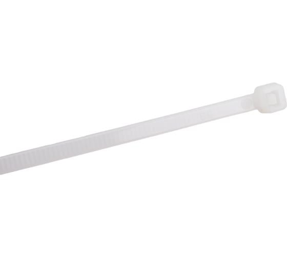 Нейлоновые стяжки FORTISFLEX НСС EasyFix 4х250, белый, 500 шт. 86216