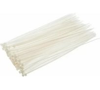 Стяжки Strong нейлоновые, белые, 2.5x100 мм, 100 шт. СТУ-23425100