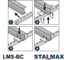 Зажим балочный STALMAX LMS-BC 30 (18-30) М6 для монтажного профиля (арт. 10569) оц. сталь (уп. 30 шт) 10569-023 8