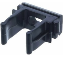 Держатель (клипса) для труб Экопласт CFQ20 для монтажного пистолета D20мм, цвет черный (1уп.=100шт.) 41520-100BL