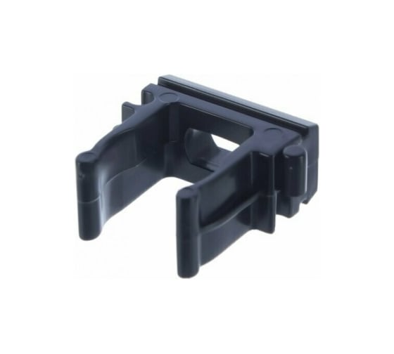 Держатель (клипса) для труб Экопласт CFQ16 для монтажного пистолета D16мм, цвет черный (1уп.=100шт.) 41516-100BL 1