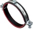 Хомут трубный STALMAX LCP-R 39-46 (1 1/4) усиленный (2,5х25) с виброгасителем и гайкой М12 (арт. 12214) оцинкованная сталь (уп. 40 шт) 12214-023 1