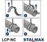 Хомут трубный STALMAX LCP-NC 1 1/4 (38-43) М8/М10 с виброгасителем и комбинированной гайкой (арт. 10650) оц. сталь (уп. 180 шт) 10650-023 7
