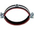 Хомут трубный STALMAX LCP-R 135-143 (5) для тяжелых/высоких нагрузок (2,5х25) усиленный с вибр. и гайкой М12 (арт. 11415) оц. сталь (уп. 30 шт) 11415-023 2