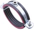 Хомут трубный STALMAX LCP-H2 159-166 (Ø159) для тяжелых/высоких нагрузок (3,0х30) с виброгасителем и гайкой М16 (арт. 11433) оц. сталь (уп. 30 шт) 11433-023 9