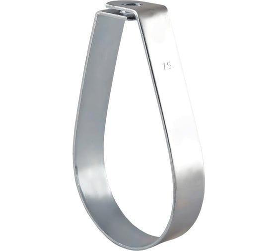 Хомут спринклерный STALMAX LC-S 3 (83-89) грушевидный без гайки (арт. 10594) оц. сталь (уп. 120 шт) 10594-023 1