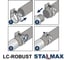 Хомут силовой шарнирный STALMAX LC-ROBUST 44-47 мм (22х1,2) (арт. 11674) оц. сталь (уп. 10 шт) 11674-023 8